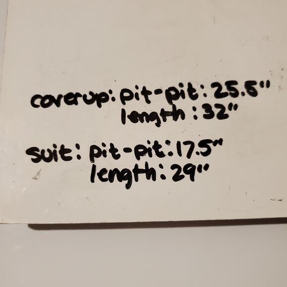 Gabar Vintage Union Made Animal Print Swim Suit Coverup Set Women's Plus Size - Picture 14 of 14